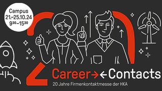 Plakat der CareerContacts